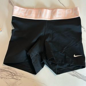 Nike pro compression shorts